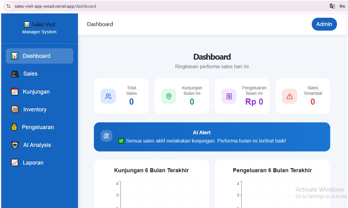 Sales Visit App - Sistem Manajemen Kunjungan Sales Berbasis Web 2