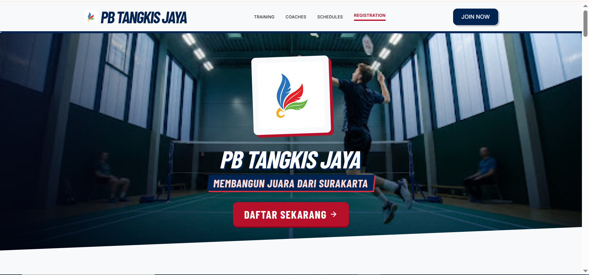 Website Klub Bulutangkis dengan Sistem Manajemen Turnamen 4