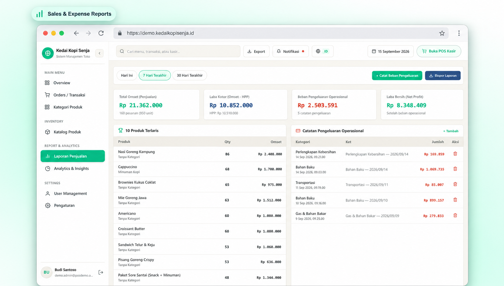 POS System — Modern Point of Sale PWA 3